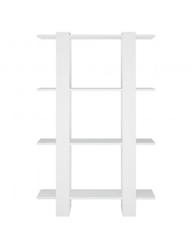 Libreria/Divisorio Bianco 80x30x123,5 cm