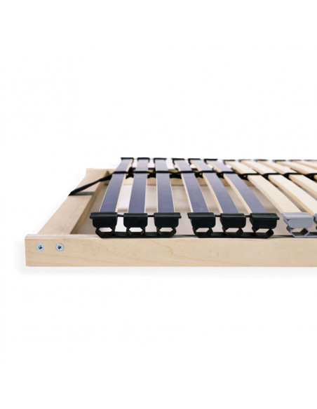 Reti a Doghe 2 pz 7 Zone con 42 Doghe in Legno 90x200 cm
