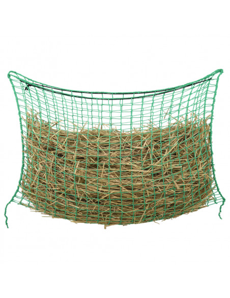 Reti da Fieno 2pz Rettangolari Verdi 90x60 cm in PP