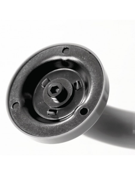 RIDDER Maniglione di Sicurezza 30 cm Nero in Alluminio