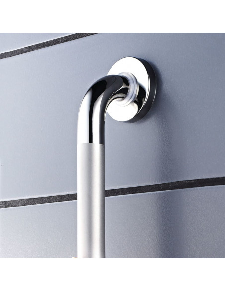 RIDDER Maniglione di Sicurezza 45 cm in Acciaio Inox Cromato A0014511