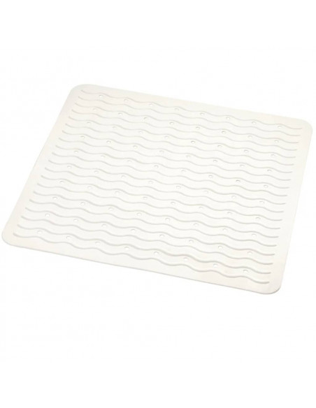 RIDDER Tappetino per Doccia Antiscivolo Playa 54x54 cm Bianco 68401
