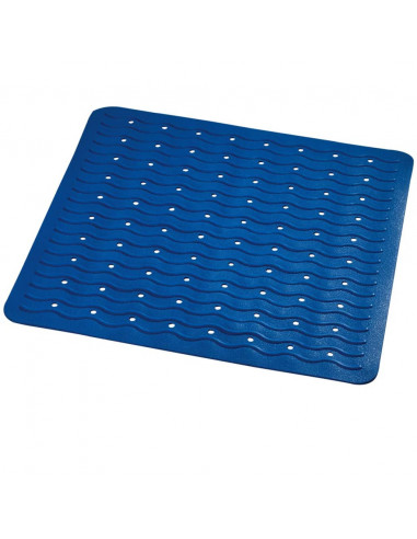 RIDDER Tappetino per Doccia Antiscivolo Playa 54x54 cm Blu 68403