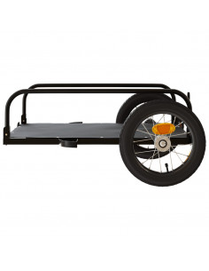 Rimorchio da Bici 122x53x31 cm in Ferro