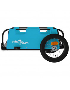 Rimorchio da Bici Blu Oxford e Ferro