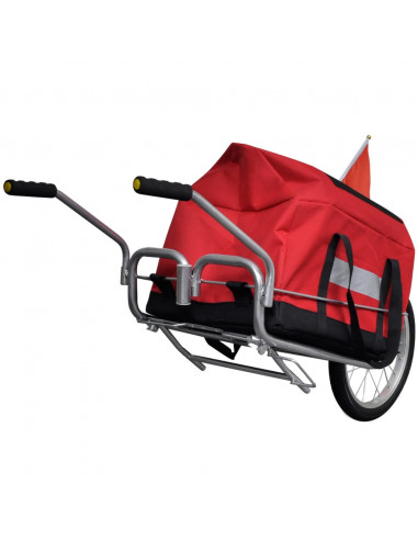 Rimorchio da Bici con Una Ruota e Custodia