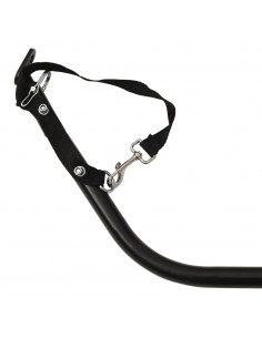 Rimorchio da Bici Nero 45 kg in Ferro