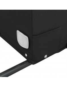 Rimorchio da Bici Nero e Verde 45 kg in Ferro