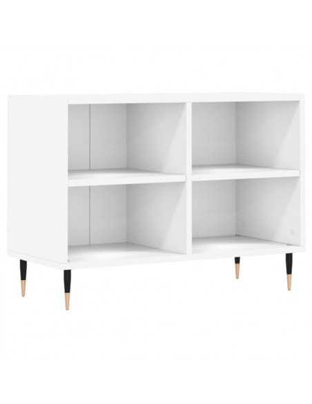 Mobile Porta TV Bianco 69,5x30x50 cm in Legno Multistrato