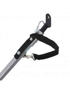 Rimorchio da Bici per Cani Arancione e Grigio