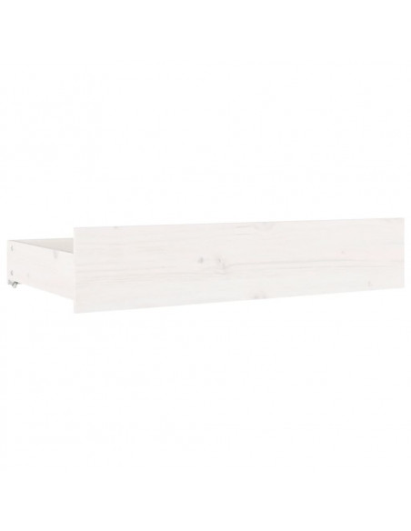 Giroletto con Cassetti Bianco 140x190 cm