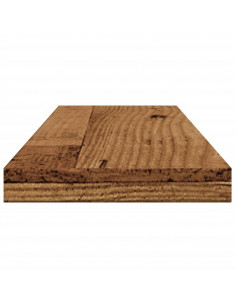 Ripiani Libreria 4 pz Legno Vecchio 60x10x1,5 cm in Truciolato
