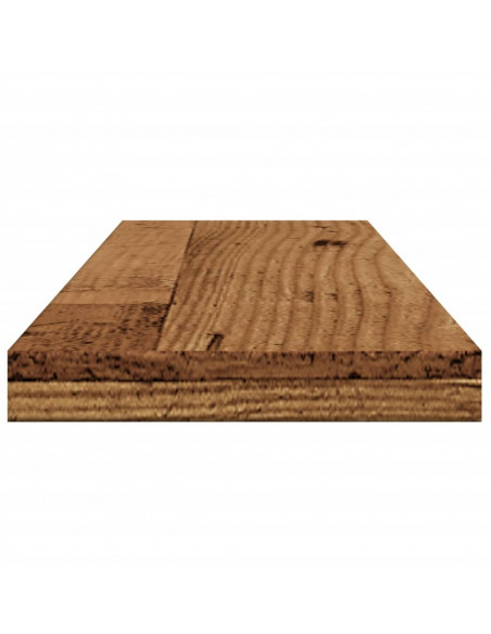 Ripiani Libreria 4 pz Legno Vecchio 60x10x1,5 cm in Truciolato