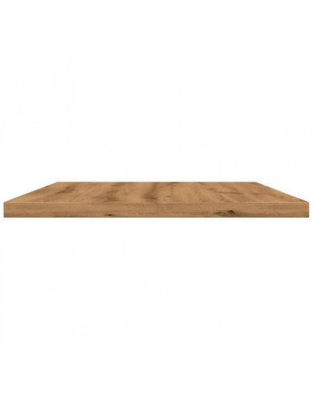 Ripiani per Libreria 4 pz Rovere 60x10x1,5 cm Legno Multistrato