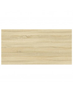 Ripiani per Libreria 4pz Rovere Sonoma 60x30x1,5cm Multistrato