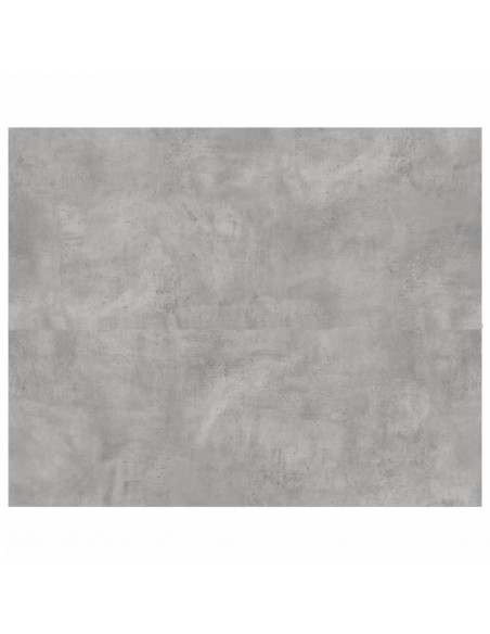 Ripiani per Libreria 8pz Grigio Cemento 40x50x1,5cm Multistrato