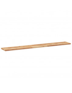 Ripiano a Parete 120x20x2cm Legno Massello Acacia Rifinito Olio