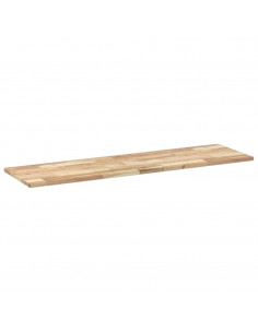 Ripiano a Parete 140x40x2 cm Legno Massello Acacia Non Trattato