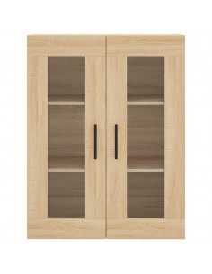 Mobile a Parete Rovere Sonoma 69,5x34x90 cm 2