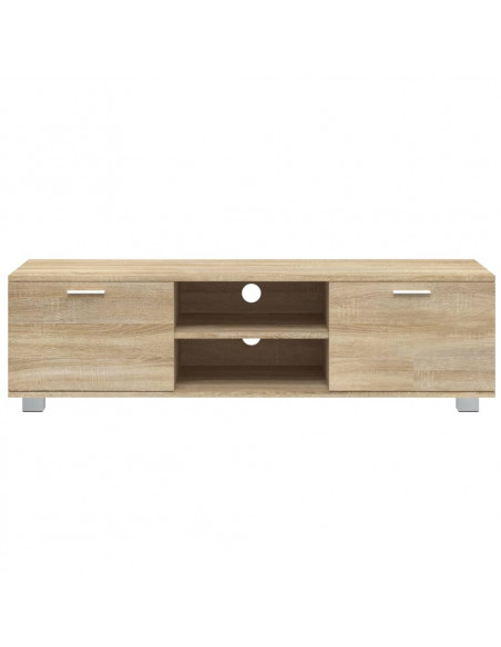 Mobile per TV Rovere Sonoma 140x40,5x35 cm Legno Multistrato