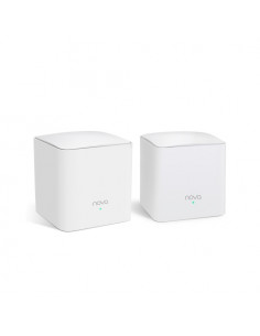ROUTER TENDA NOVA nova MW5G(2-pack) WIRELESS AC12000 2P GIGABIT 2 antenne interne COPERTURA FINO A 350m2