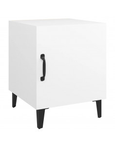 Comodino Bianco in Legno Multistrato 2