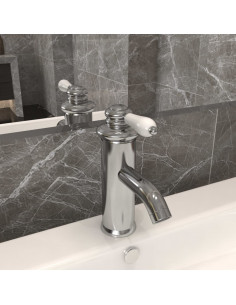 Rubinetto per Lavabo del Bagno Argento 130x180 mm