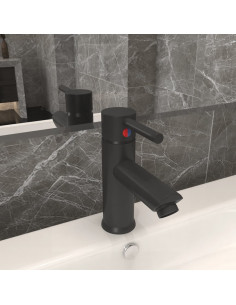 Rubinetto per Lavabo del Bagno Grigio 130x176 mm