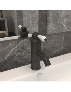Rubinetto per Lavabo del Bagno Grigio 130x180 mm