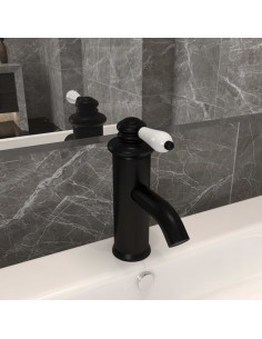 Rubinetto per Lavabo del Bagno Nero 130x180 mm