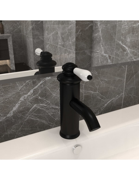 Rubinetto per Lavabo del Bagno Nero 130x180 mm