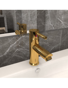 Rubinetto per Lavabo del Bagno Oro 130x176 mm
