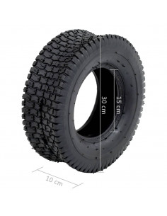 Ruota per Carriola 13x5.00-6 4PR Gomma 2