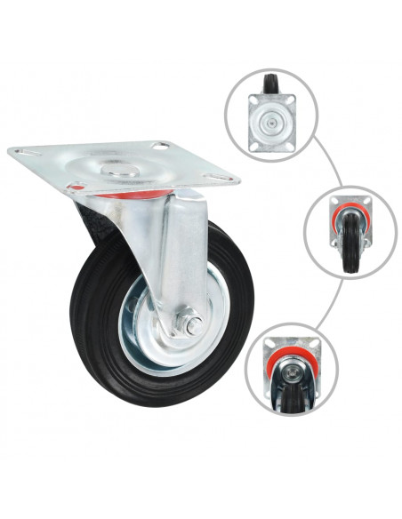Ruote Girevoli 12 pz 100 mm