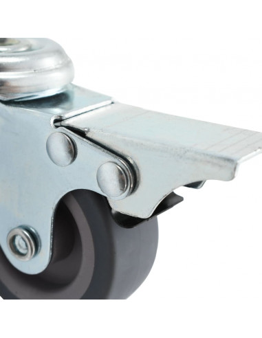 Ruote Girevoli con Foro per Bullone 16 pz 50 mm