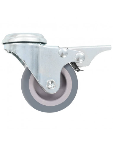 Ruote Girevoli con Foro per Bullone 24 pz 50 mm