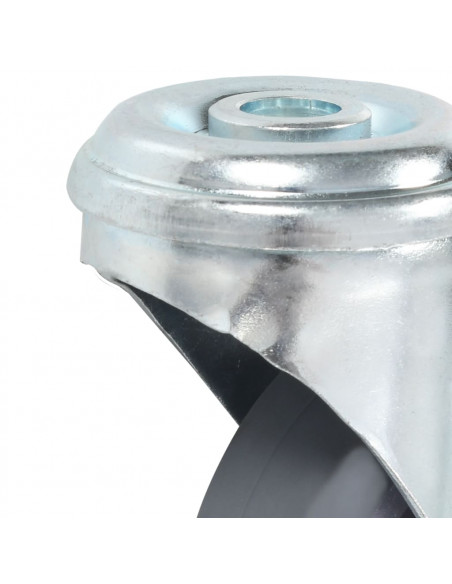 Ruote Girevoli con Foro per Bullone 24 pz 75 mm
