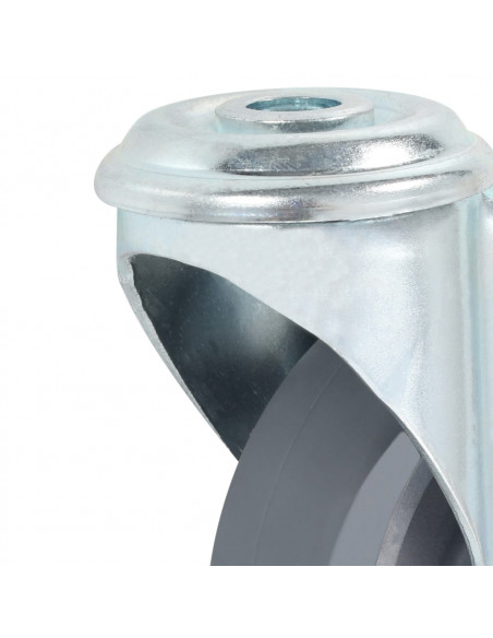 Ruote Girevoli con Foro per Bulloni 4 pz 100 mm