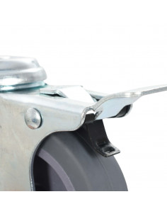 Ruote Girevoli con Foro per Bulloni 8 pz 75 mm