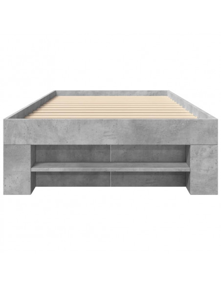 Giroletto Grigio Cemento 90x190 cm in Legno Multistrato