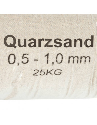 Sabbia Filtrante 25 kg 0,5-1,0 mm