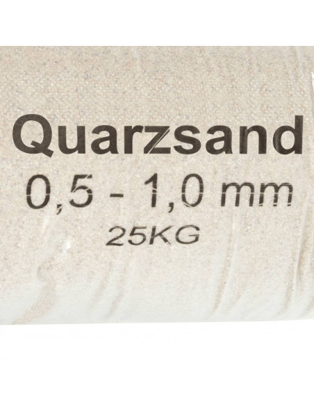 Sabbia Filtrante 25 kg 0,5-1,0 mm