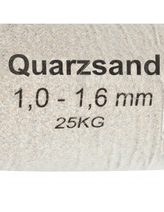 Sabbia Filtrante 25 kg 1,0-1,6 mm