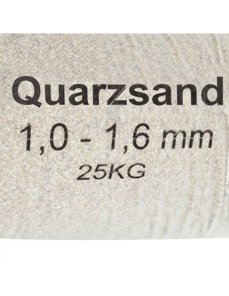 Sabbia Filtrante 25 kg 1,0-1,6 mm