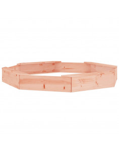 Sabbiera con Sedute Ottagonale in Legno Massello di Douglas