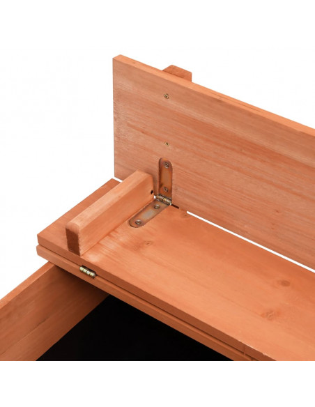Sabbiera in Legno di Abete 95x90x15 cm