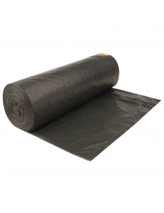 Sacchetti per Cestini con Coulisse 150 pz Neri 240 L