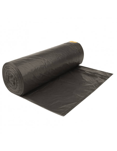 Sacchetti per Cestini con Coulisse 250 pz Neri 120 L
