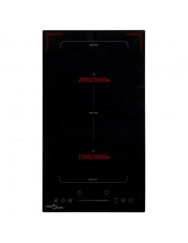 Piano Cottura Induzione Flexizone 2 Zone Controlli Touch 3500W