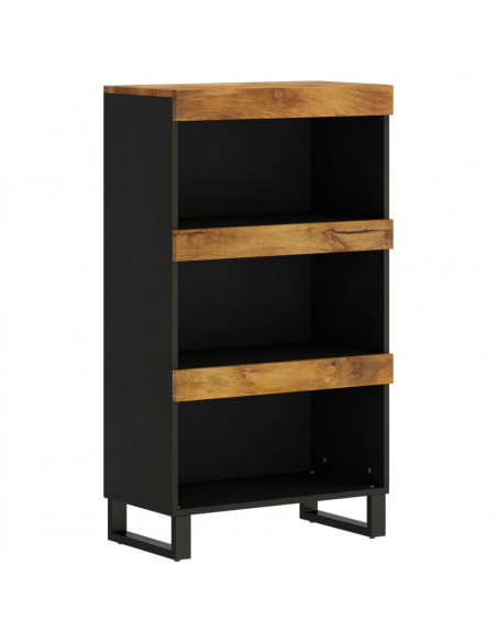 Credenza 60x33x107 cm in Legno Massello di Mango